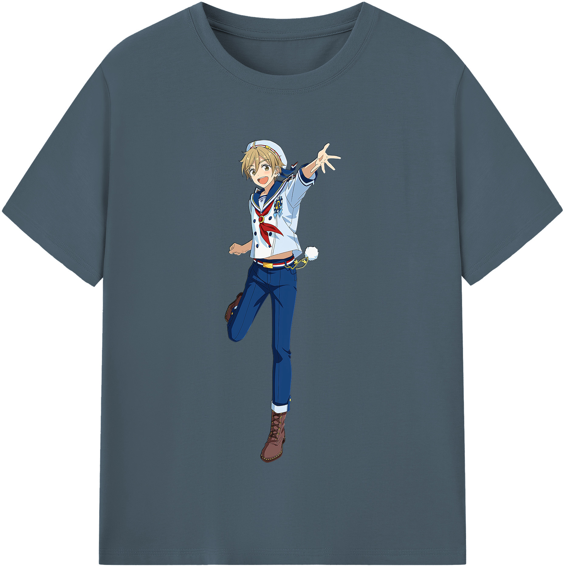（画像用） あんさんぶるスターズ! Ensemble Stars 綿100％半袖Tシャツ（フロントプリント）